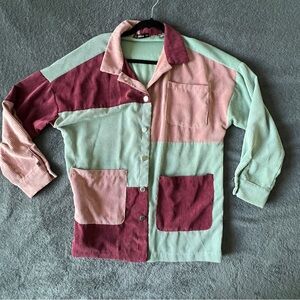 🔥Multicolor Corduroy Shirt